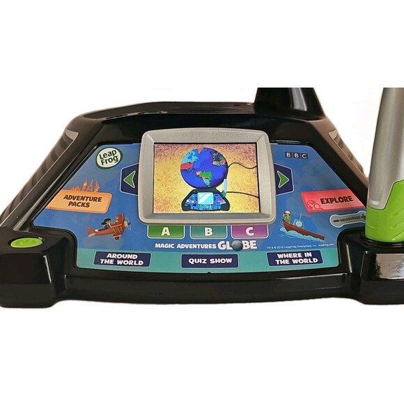 LeapFrog Magic Adventures Globe Learning Educational Interactive Globe - Picture 4 of 9